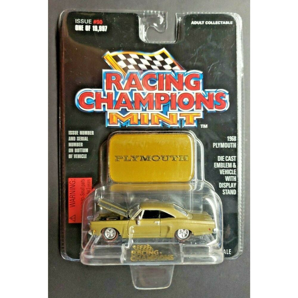1996 Racing Champions MINT - 1968 Plymouth Goldβ #90 1:62 HW2